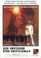 An Officer and a Gentleman - German Movie Poster (xs thumbnail)