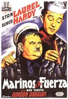 Saps at Sea - Spanish Movie Poster (xs thumbnail)