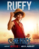 &quot;One Piece&quot; - Danish Movie Poster (xs thumbnail)