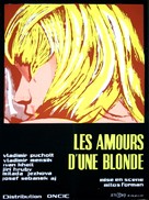 L&aacute;sky jedn&eacute; plavovl&aacute;sky - French Movie Poster (xs thumbnail)