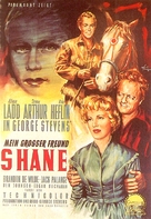 Shane - German Theatrical movie poster (xs thumbnail)