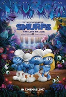 Smurfs: The Lost Village - British Movie Poster (xs thumbnail)