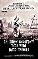 Children Shouldn&#039;t Play with Dead Things - Theatrical movie poster (xs thumbnail)