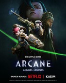 &quot;Arcane: League of Legends&quot; - Turkish Movie Poster (xs thumbnail)