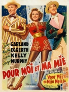 For Me and My Gal - Belgian Movie Poster (xs thumbnail)
