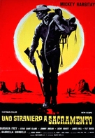 Uno straniero a Sacramento - Italian Movie Poster (xs thumbnail)