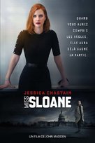 Miss Sloane - French Movie Cover (xs thumbnail)