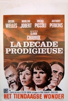 La d&eacute;cade prodigieuse - Belgian Movie Poster (xs thumbnail)