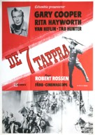 They Came to Cordura - Swedish Movie Poster (xs thumbnail)