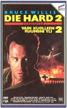 Die Hard 2 - Finnish VHS movie cover (xs thumbnail)