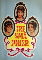 Tre sm&aring; piger - Danish Movie Poster (xs thumbnail)