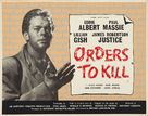 Orders to Kill - British Movie Poster (xs thumbnail)