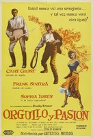 The Pride and the Passion - Argentinian Movie Poster (xs thumbnail)