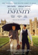 The Man Who Knew Infinity - Dutch Movie Poster (xs thumbnail)