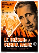 The Treasure of the Sierra Madre - French Movie Poster (xs thumbnail)