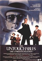The Untouchables - German Movie Poster (xs thumbnail)