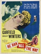He Ran All the Way - Movie Poster (xs thumbnail)