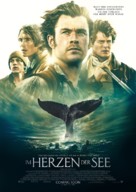 In the Heart of the Sea - German Movie Poster (xs thumbnail)