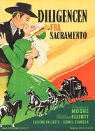 In Old Sacramento - Danish Movie Poster (xs thumbnail)
