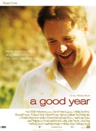 A Good Year - Danish Movie Poster (xs thumbnail)