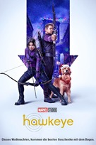 &quot;Hawkeye&quot; - German Movie Poster (xs thumbnail)