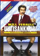 Anchorman: The Legend of Ron Burgundy - Finnish DVD movie cover (xs thumbnail)