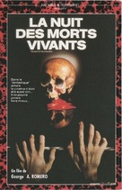 Night of the Living Dead - French VHS movie cover (xs thumbnail)