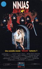 9 1/2 Ninjas! - French VHS movie cover (xs thumbnail)