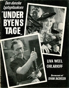 Under byens tage - Danish Movie Poster (xs thumbnail)