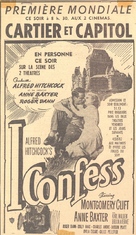 I Confess - poster (xs thumbnail)