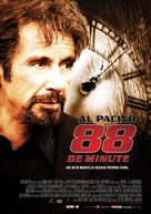 88 Minutes - Romanian Movie Poster (xs thumbnail)