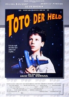 Toto le h&eacute;ros - German Movie Poster (xs thumbnail)