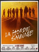 The Wild Bunch - French Movie Poster (xs thumbnail)