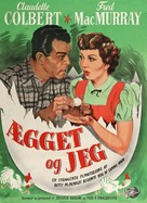 The Egg and I - Danish Movie Poster (xs thumbnail)