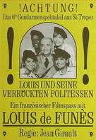 Gendarme et les gendarmettes, Le - German Movie Poster (xs thumbnail)