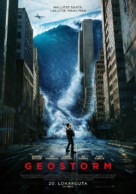 Geostorm - Finnish Movie Poster (xs thumbnail)