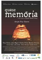 Quase Mem&oacute;ria - Brazilian Movie Poster (xs thumbnail)