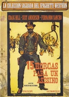 Quindici forche per un assassino - Spanish DVD movie cover (xs thumbnail)