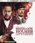 Sherlock Holmes: A Game of Shadows - Belgian Blu-Ray movie cover (xs thumbnail)