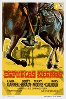 Black Spurs - Spanish Movie Poster (xs thumbnail)