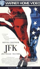JFK - German VHS movie cover (xs thumbnail)