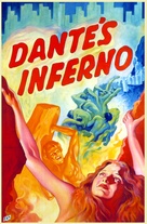 Advertisement for the film Dante's Inferno 1924 - vintage movie