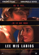 Sur mes l&egrave;vres - Spanish Movie Cover (xs thumbnail)