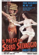 Il paese del sesso selvaggio - Italian Movie Poster (xs thumbnail)
