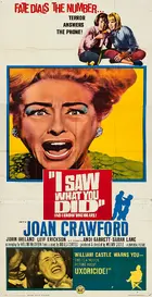 I Saw What You Did Poster