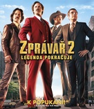 Anchorman 2: The Legend Continues - Czech Blu-Ray movie cover (xs thumbnail)
