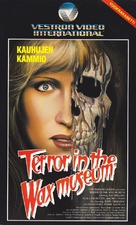 Terror in the Wax Museum - Finnish VHS movie cover (xs thumbnail)