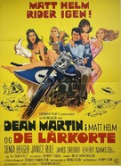 The Ambushers - Danish Movie Poster (xs thumbnail)