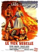The Proud Rebel - French Movie Poster (xs thumbnail)