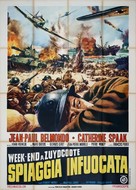 Week-end &agrave; Zuydcoote - Italian Movie Poster (xs thumbnail)